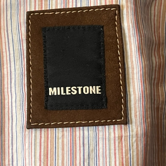 Milestone mens or womens brown suede jacket good condition - Picture 5 of 16